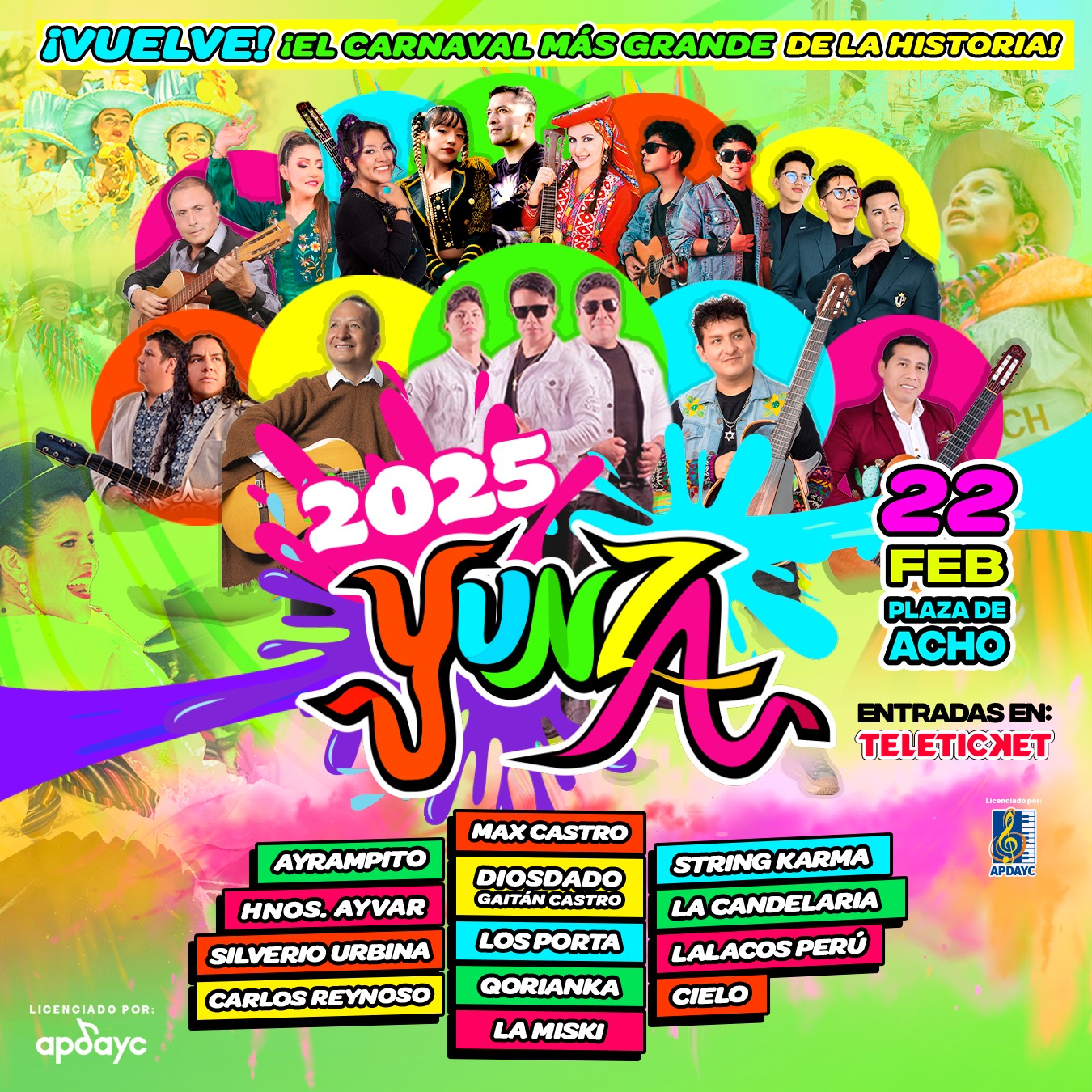 Yunza 2025 Acho Flyer