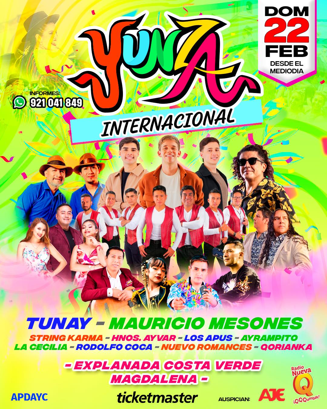 Comprar Entradas Yunza 2026